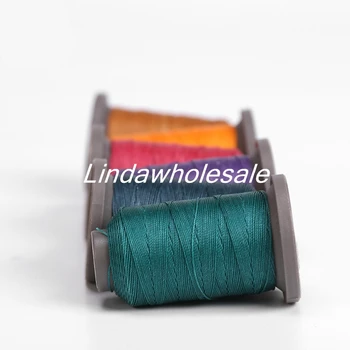 

Diy handmade leather sewing thread polyester leather sewing thread 130 m 0.45mm,leather tool