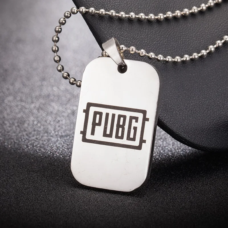 Горячая игра Playerunknown's Battlegrounds кулон ожерелье PUBG Hemlet Pan оружие заявление