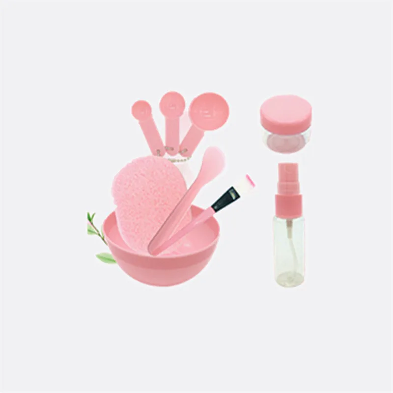 9 Pcs/Set Women Beauty Makeup Tool Set Useful Tool Kit DIY Facial Face Mask Bowl Brush Measuring