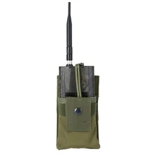 Тактический сумка для переговорного устройства чехол для рации кобура Walkie Talkie кобура Регулируемый Молл мешок с открытым верхом журнал M4 подсумок