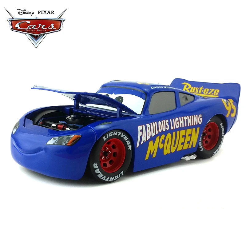 Disney &quotТачки 3 больших № 95 сказочные Lightning Mcqueen 1:24 металлический литой автомобиль