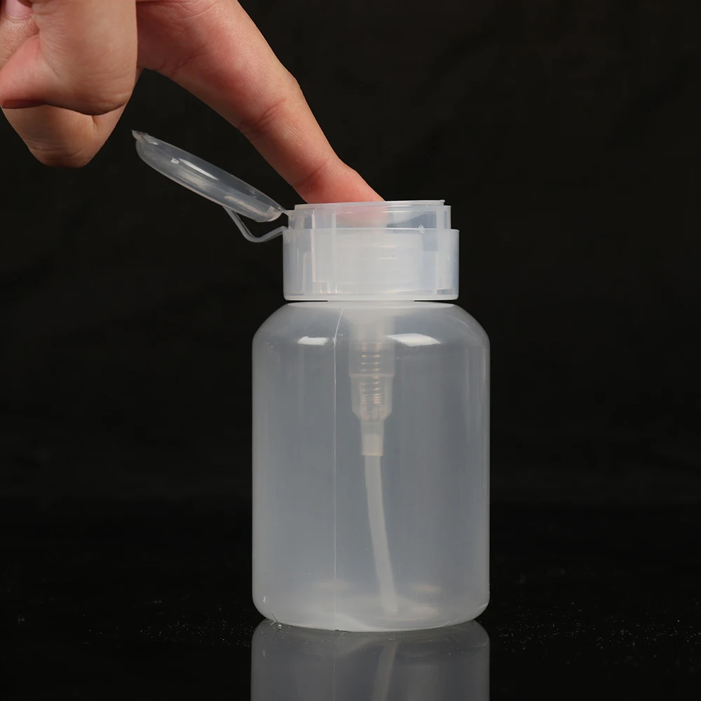 

Travel Empty Clear Pump Dispenser Perfume Bottle Container For Nail nail wash water bottle Alcohol Liquid Essential Oil Bottle