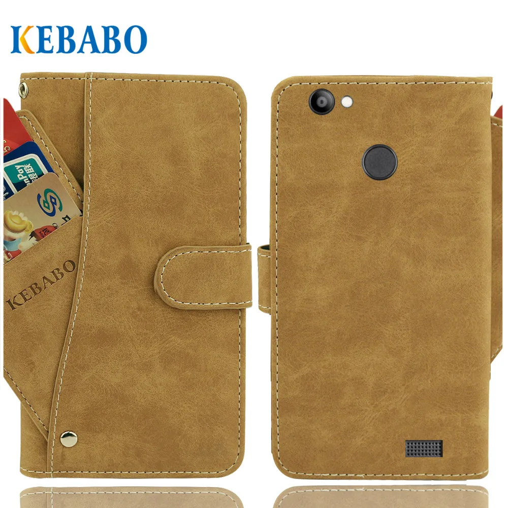 

Vintage Leather Wallet Fly Power Plus XXL FS530 Case 5" Flip Luxury 3 Front Card Slots Cover Magnet Stand Phone Protective Bags