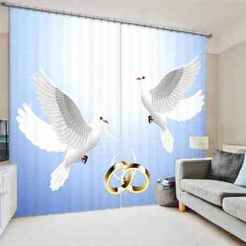 

Luxury 3D Curtains Drapes for Living Room Office Hotel Home Wall Tapestry Can be Customed