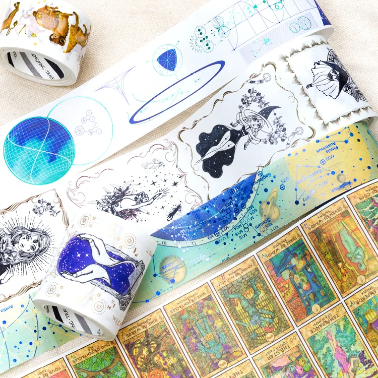 Mysterious Power Series Washi Tape Japanese Paper DIY Planner Masking Tape Tapes Stickers Decorative Stationery Tapes Mysterious Power Series Washi Tape Japanese Paper DIY Planner Masking Tape Tapes Stickers Decorative Stationery Tapes