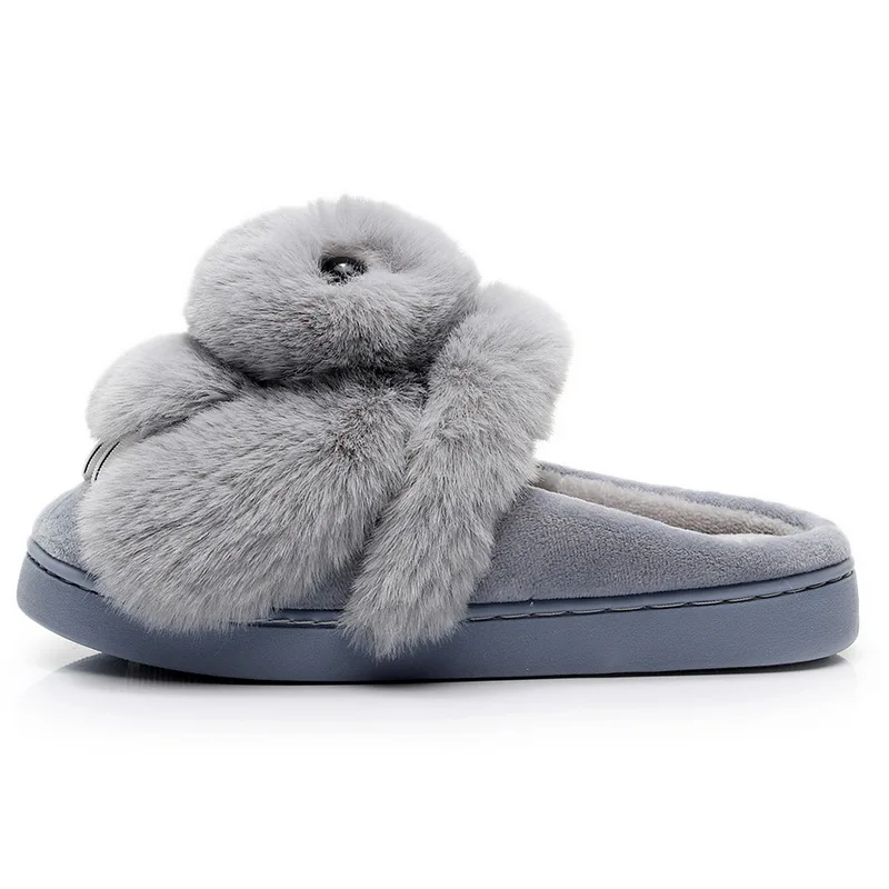 

Drop Shipping OEAK Women House Shoes Lovely Cartoon Indoor Rabbit Slippers For Home Use Homing Shoes Slippers Ladies 2019