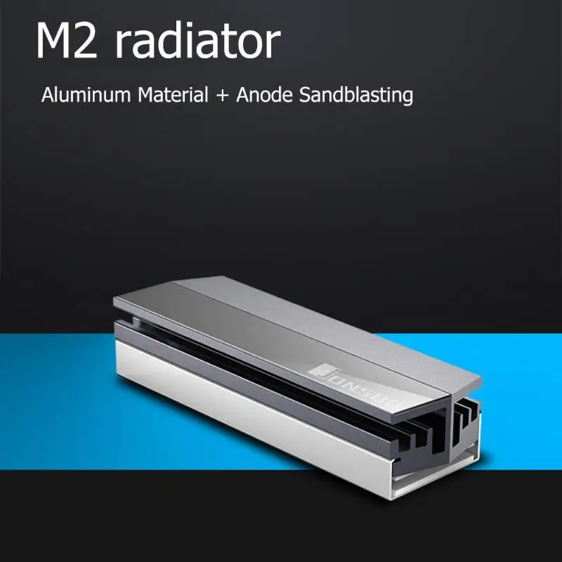 Запчасти для охлаждения ПК M.2 радиатор SSD кулер для M.2 2280 твердотельный жесткий диск радиатор полностью алюминиевый радиатор