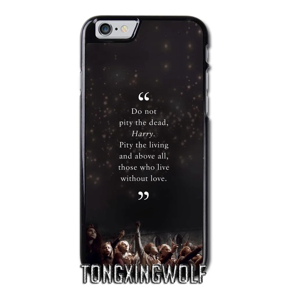 Цитата Гарри Поттер чехол для iPhone 4 4S 5 5C 5S SE 6 6S 7 8 Plus x Xiaomi Redmi Note oneplus 3 t 4x3 S|case for