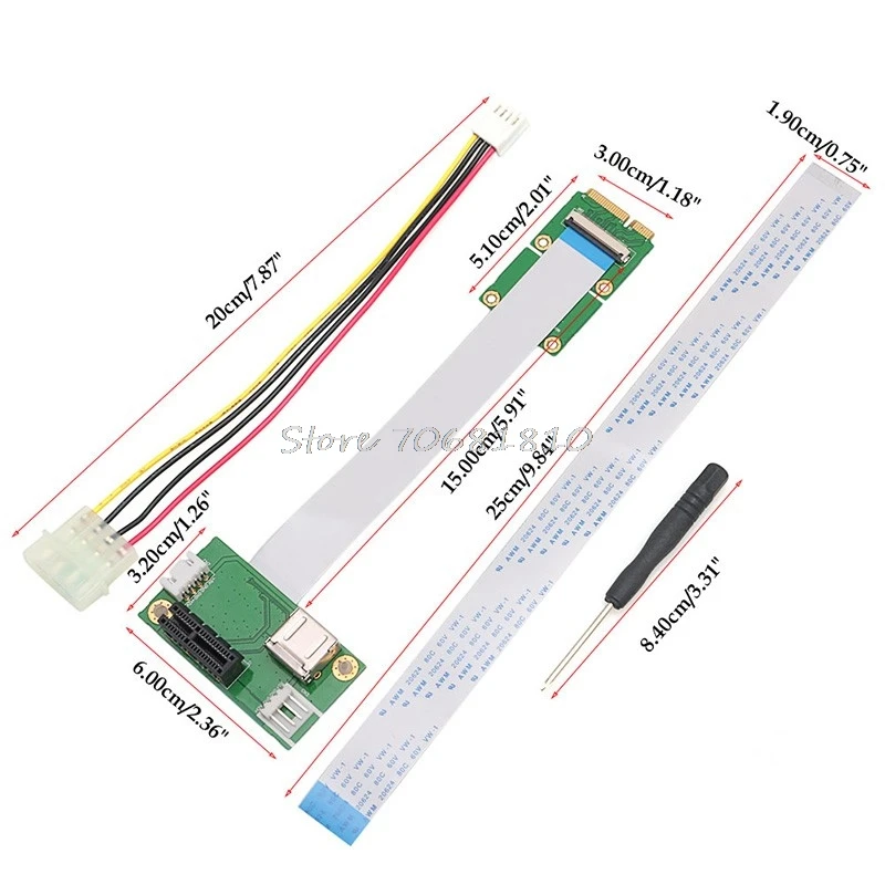 Мини PCI-E для PCI-E Express 1X удлинитель для адаптера карта с USB Riser Card Прямая доставка