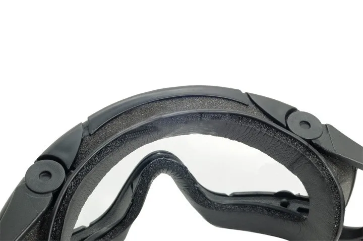 Пейнтбол страйкбол очки противотуманные Баллистические Очки для шлема черный TB423