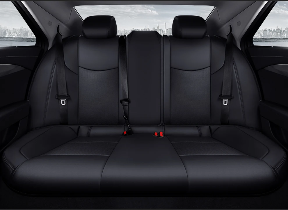 Пользовательские роскошные авто чехлы универсальные 5 мест (спереди и сзади) автомобиль-Стайлинг для Cadillac ATS-L автомобильные аксессуары