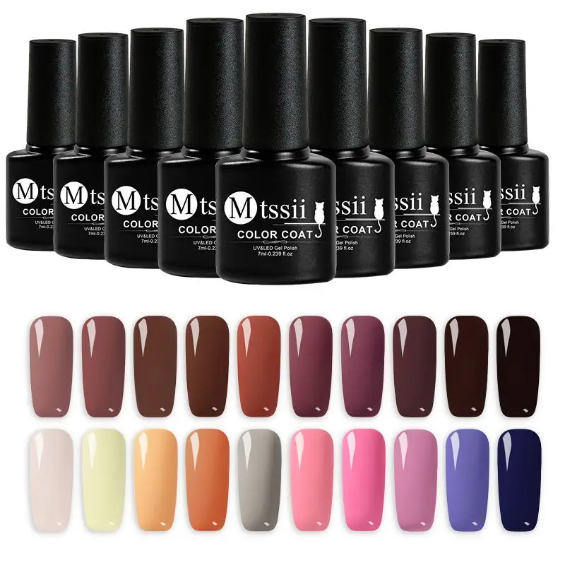 Mtssii 7ml UV Nail Gel Polish Caramel Color Lacquer Long Lasting Varnish LED For a Manicure 1 PC | Красота и здоровье