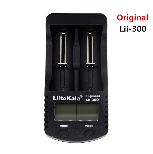 

LiitoKala ii-300 Digital 18650 battery Charger LCD Display Battery capacity test 18650 carregador bateria charger Free shipping