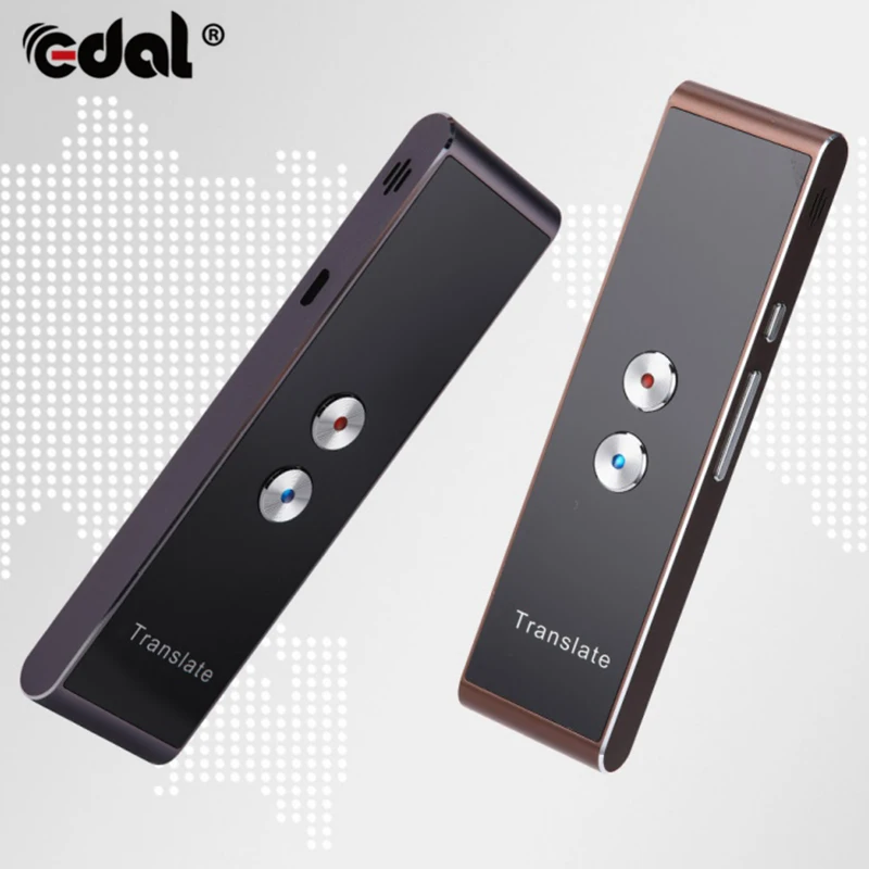 

Portable Smart Speech Translator Two-Way Real Time 30 Multi-Language Translation For Learning Travelling Business Meeting