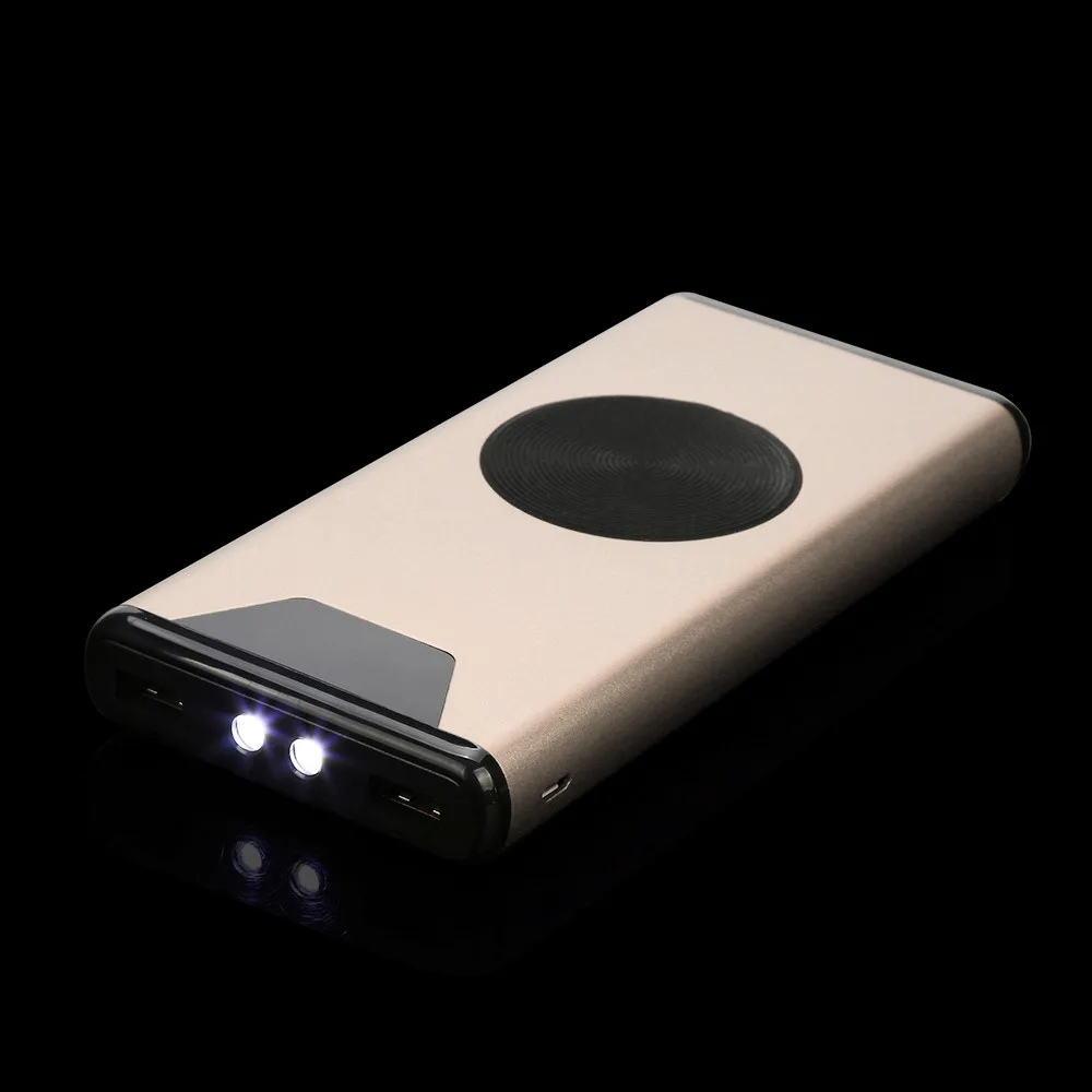 10000 мАч портативный двойной USB внешний аккумулятор зарядное устройство power Bank для телефона Быстрая зарядка мобильный внешняя батарея для телефона power Bank