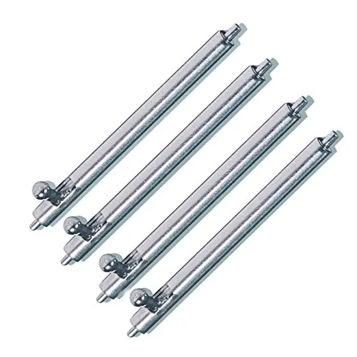 50PCS Pin 22mm 23mm Widths Stainless Steel Quick Release Spring Bar ...