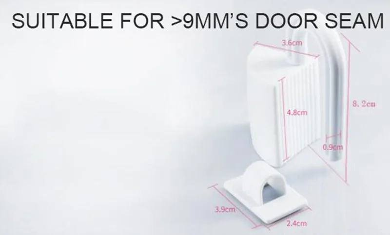 MOTOHOOD 2pcs Door Stopper Baby Safety Door Lock Baby Kids Safety Care Baby Children Security Protection Baby Safe  (1)