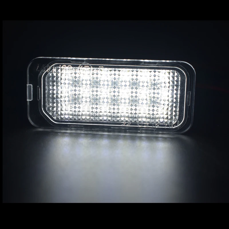 jaguar xf led number plate lights