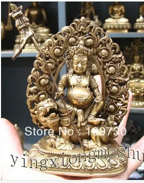 

bir 00361 Hide to spread a Buddhism text extremely bodhisattva bronze statue