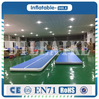 

500x100x15cm Inflatable Air Track Gym Airtrack Floor Mats Gym Air Mat With Electric Air Pump