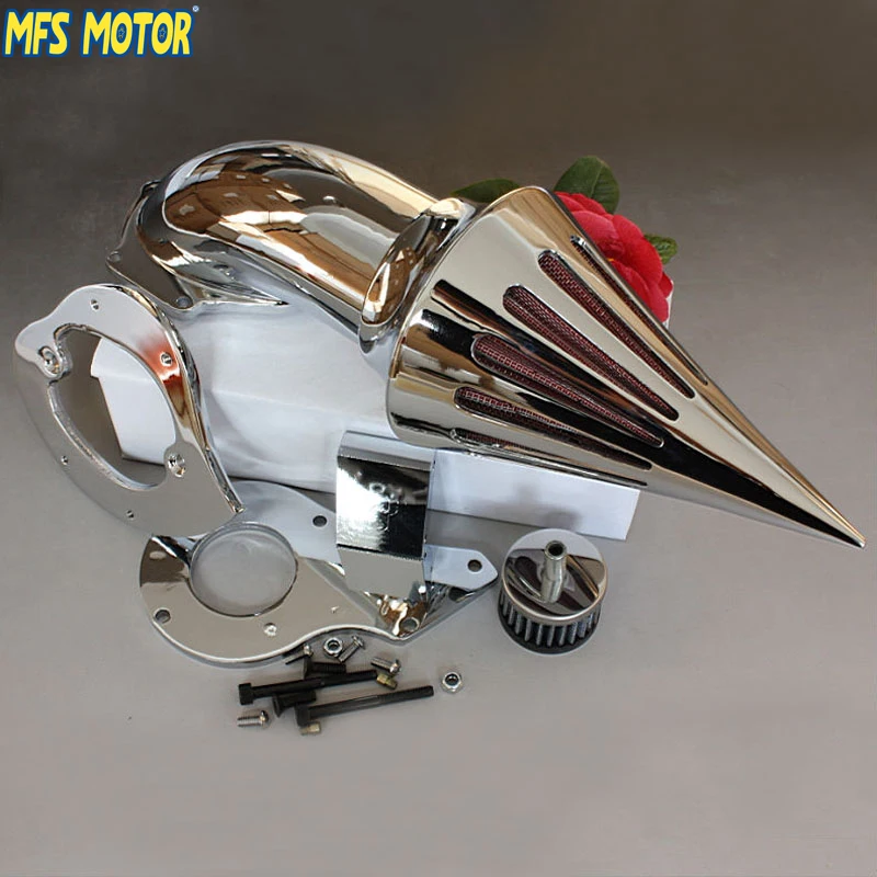 

motorcycle parts Spike Air Cleaner Kits intake filter for Honda Shadow 600 VLX600 1999-2012 CHROM