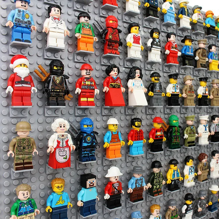 Dubbi DIY строительный блок minifigs держатель аксессуары Игрушки совместимы с брендами опорная пластина игрушки для подарка