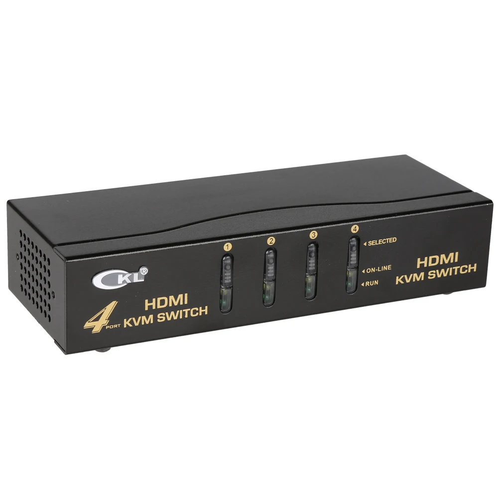 USB HDMI KVM переключатель с 4 портами и автоматическим сканированием 1080P 3D ПК МОНИТОР