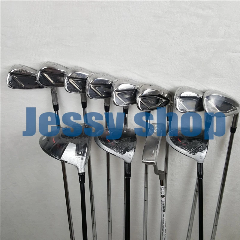 

12PCS M4 Golf Complete Set M4 Golf Clubs M4 Driver + Fairway Woods + Irons+putter Graphite/Steel Shaft With Head Cover No Bag