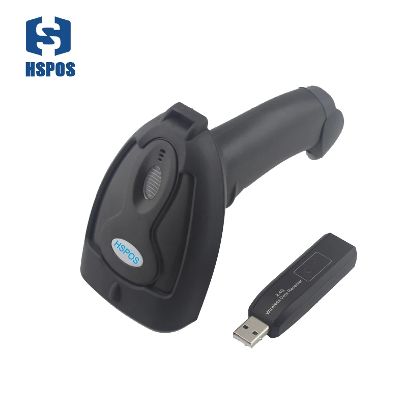 HS 8800 cheap Wireless 1D barcode reader portable laser scan gun for