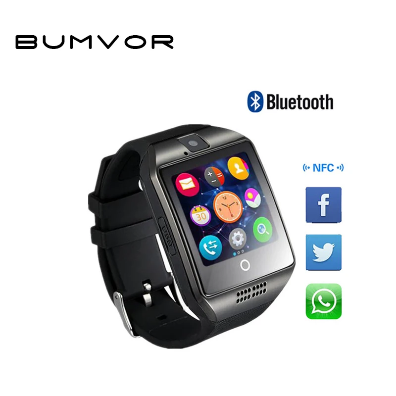 

BUMVOR Bluetooth Smart Watch Q18 Intelligent Clock For Android Phone Sport watch men smart watch