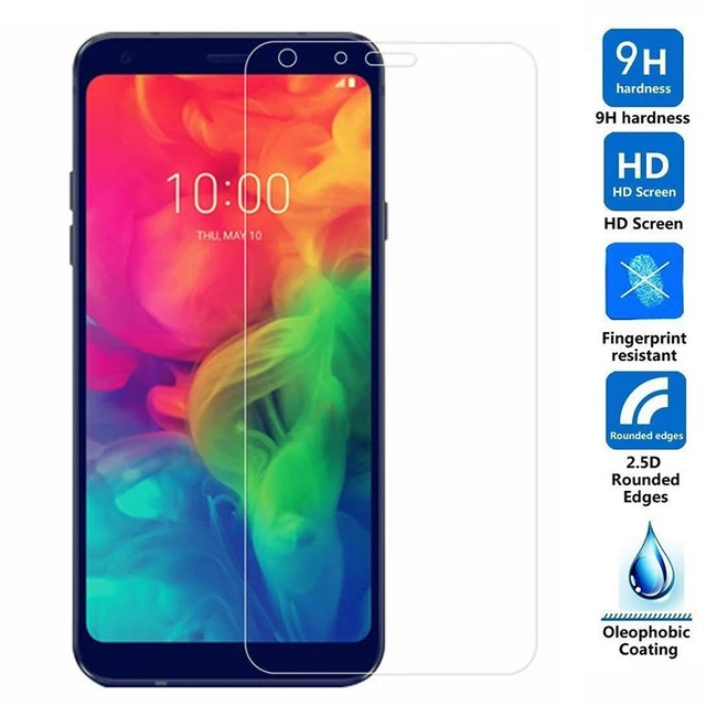 10pcs/lot Tempered Glass Original 9H Explosion-proof Protective Film Screen Protector for LG Q7 Plus Alpha Q7a LMQ610EM | Мобильные