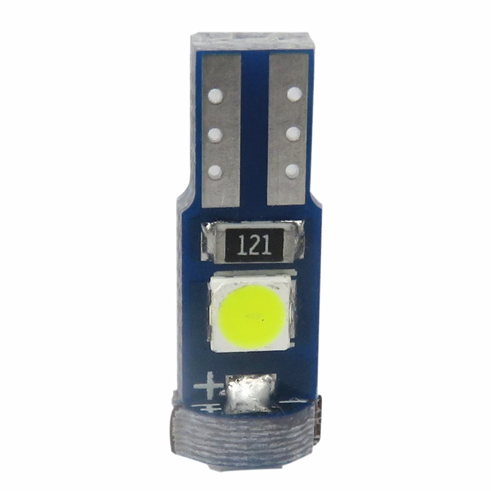 WLJH 10x 7 цветов Canbus T5 светодиодный 3030 SMD Автомобильный датчик кластер кольцо для