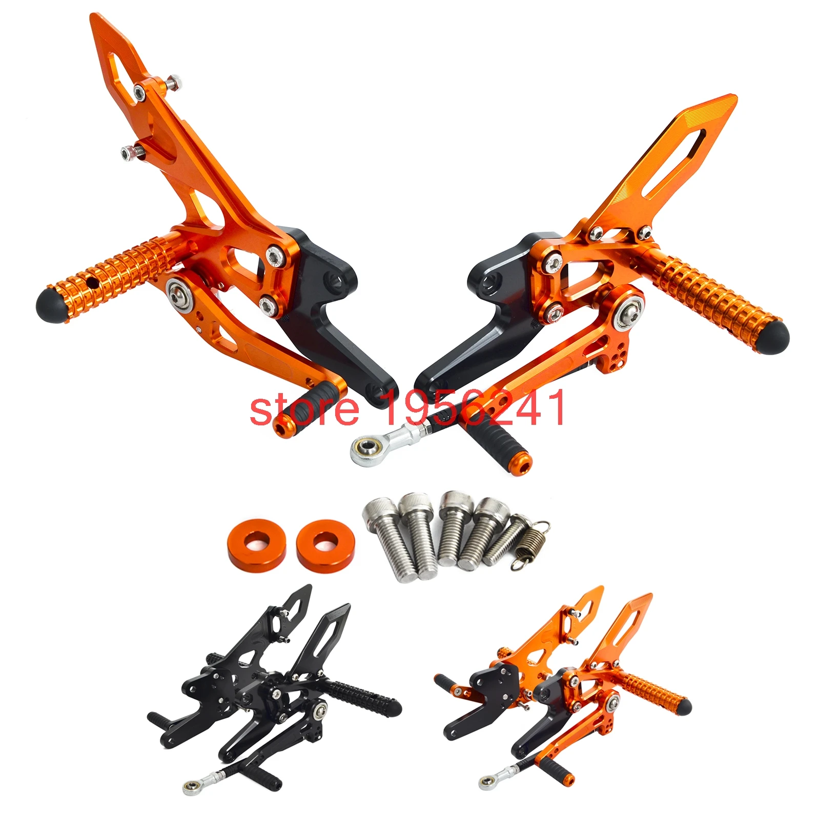 

NICECNC Motorcycle Rear Sets Footrest Footpeg for KTM 1290 Super Duke R Superduke 2014 - 2017 2015 2016 Foot Rest Pegs