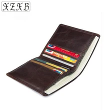 XB Лидер продаж мужской внешний рынок из натуральной кожи короткий кошелек мужской Тонкий деловой простой кошелек сумка для денег банкноты зажим для карт