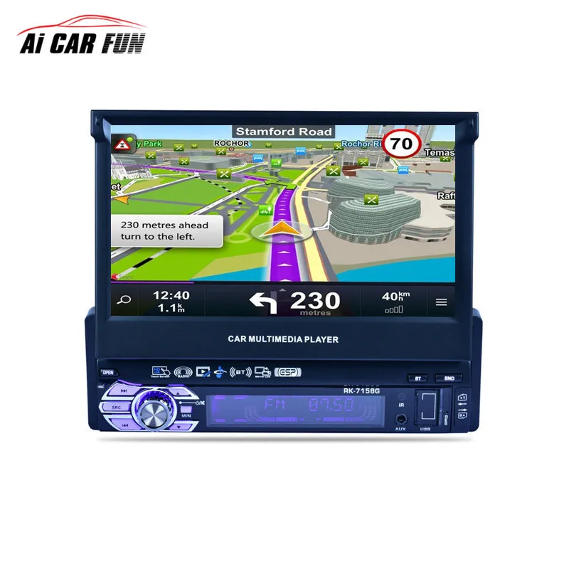Aliexpress.com : Buy GPS Buildin 7 Inch 1 Din Car Radio