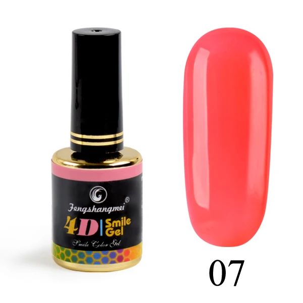 Fengshangmei, 12 мл, цветной гель для ногтей, инновационный, сделай сам, черепаховый Гель-лак, UV Led Blossom, гель-лаки - Цвет: Color gel 07