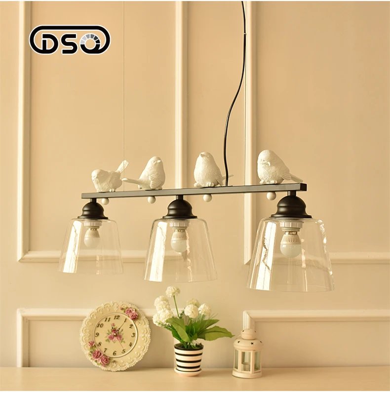 

Scandinavia Modern Brief Rural Bird light Restaurant Indoor Light