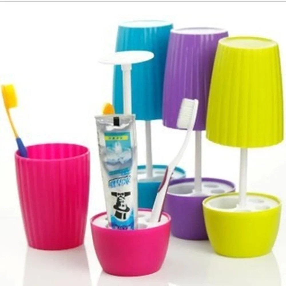 Заварник держатель для зубной щетки чашки зубная щётка держатель пластик рот чашки модные креативные могут быть настроены LO719224