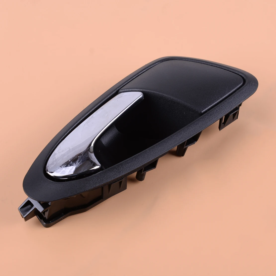 

beler Car Black ABS Front Interior Right Side Door Handle Inner Accessories Fit For Seat Ibiza 2009 2010 2011 2012 6J0837114