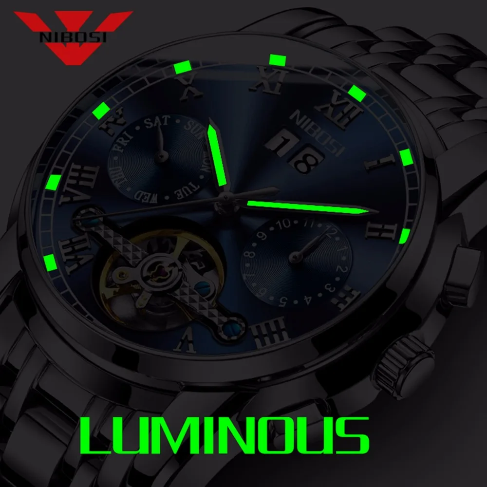 nibosi automatic watch