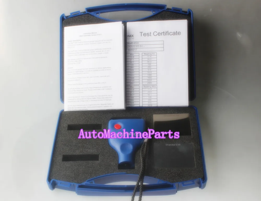 

Paint Meter QNIX 4200 Digital Coating Thickness Gauge FE Only 200 Mil