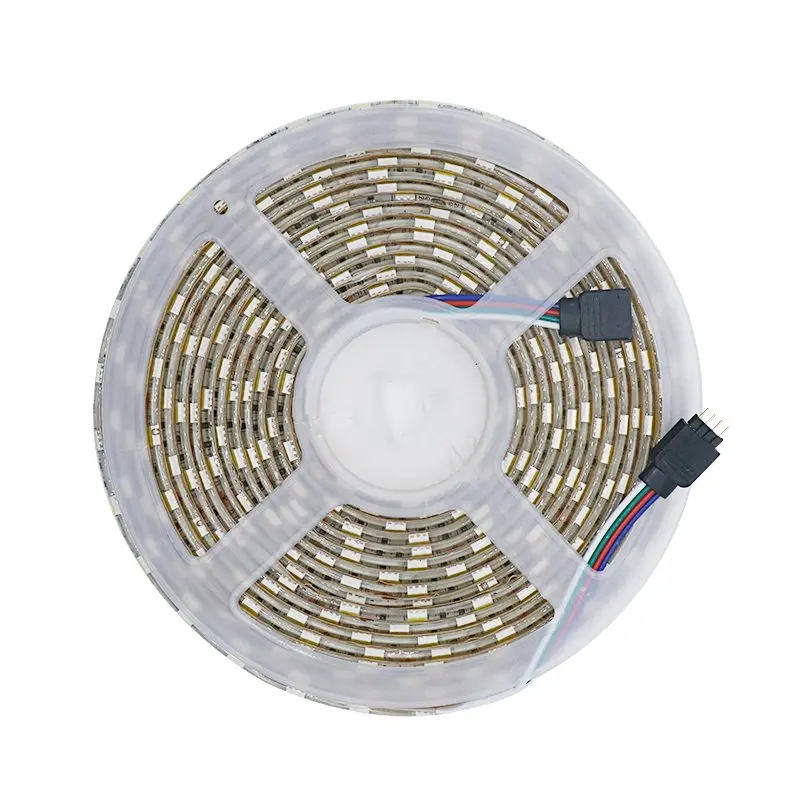 SZYOUMY SMD 5050 Светодиодная лента водостойкая светодио дный 5 м 300 led DC 12 В в CCT белый теплый белый Fita светодио дный светодиодные полосы Гибкие 100 м