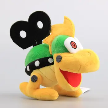 

5 Pcs/Lot Mario Mecha bowser Koopa Plush Toy Soft Plush Toys 16 cm