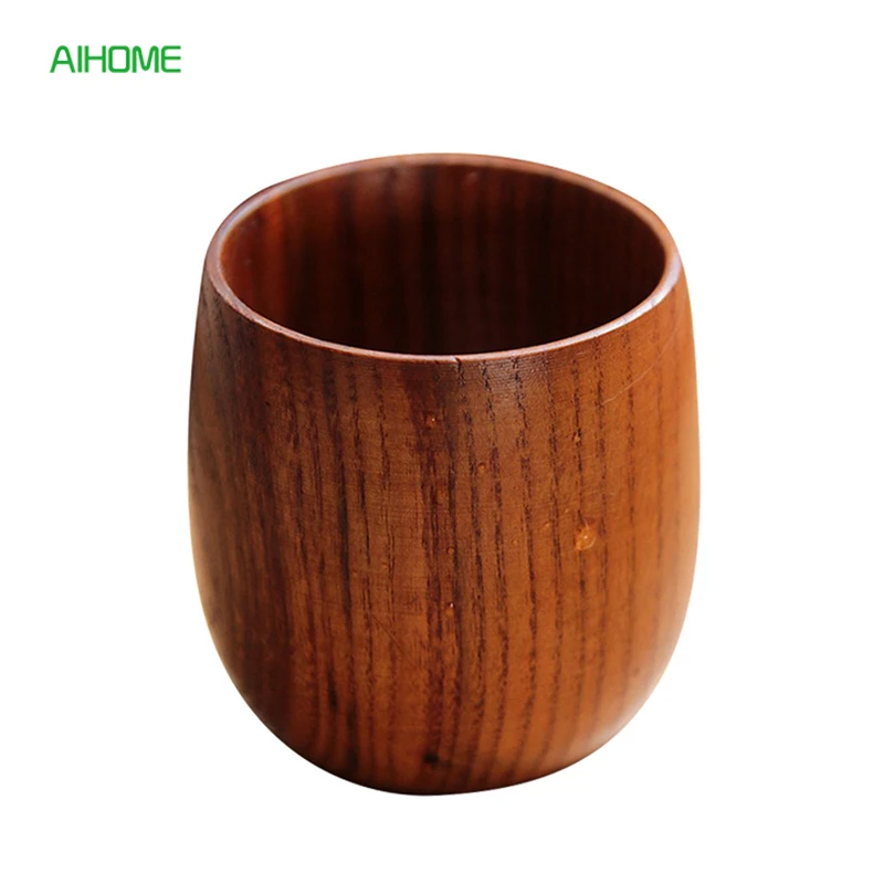 Кружки для чая из натурального дерева ручной работы в японском стиле ретро