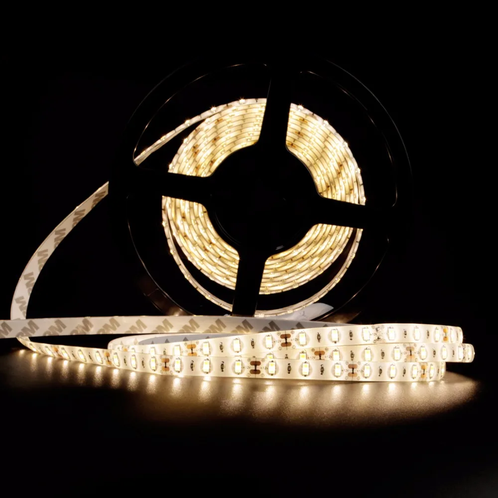 

5630 Led Light Strip 5M 300Leds Rope DC12V Fiexble 2 Roll/Lot Waterproof LED Ribbon Diode Band For Home Garden Decoration