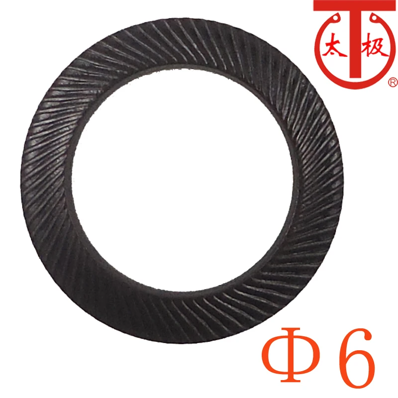 ( 6 ) DIN9250 DOUBLE SERRATED LOCK WASHER ( Safety Lock Washer ) 100