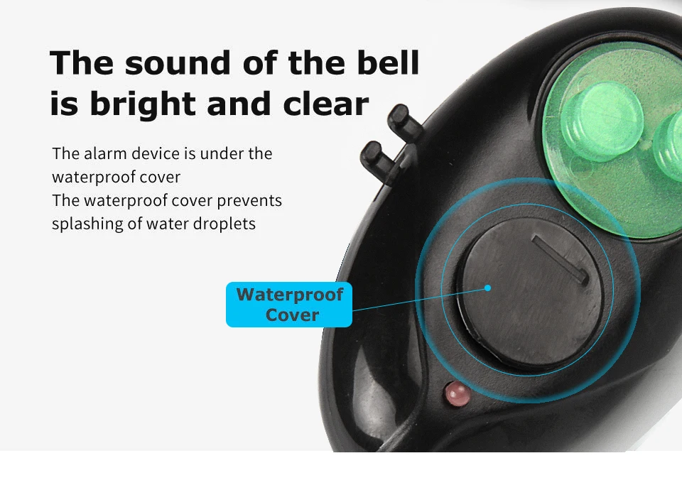 BEARKING 1 шт. электронный укуса рыболовная сигнализация Linnhue светодиодный светильник индикатор беспроводной буфер черный звуковой сигнал Карп ночная рыбалка