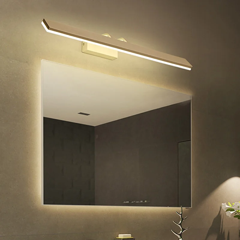 

Nordic Waterproof and Anti-fog Wall Light LED Vanity Lights Mirror Headlights Wall Sconce Lamp Lighting Fixtures Home Decoration