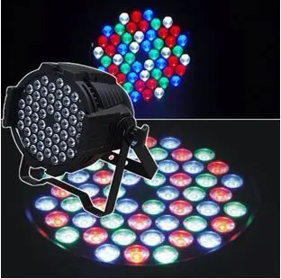 

High Brightness 54pcsX3w RGBW Led Par Light led par ligero for stage wedding party