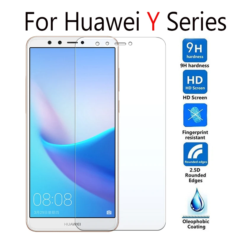 Защитное стекло для huawei y 9 2018 защитное huavei huawey y9 y3 y5 prime tremp закаленное 3 5 y5prime 3y